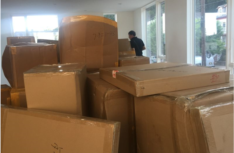 纽约清关送货至客户家中